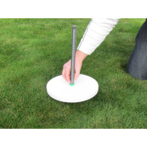 Rising Disc for measuring cutting height